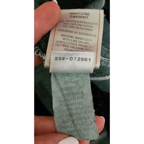 Vintage Y2K True Religion Long Sleeve Hoodie Santa Fe 71 Pullover Womens Size L - Picture 7 of 7